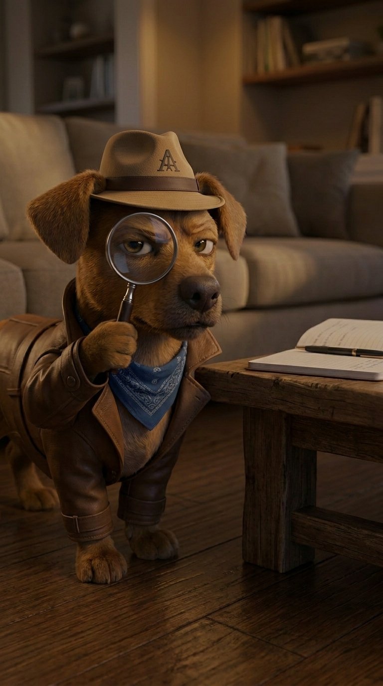 Cão com olhar atento — aprenda a ler os sinais do seu animal